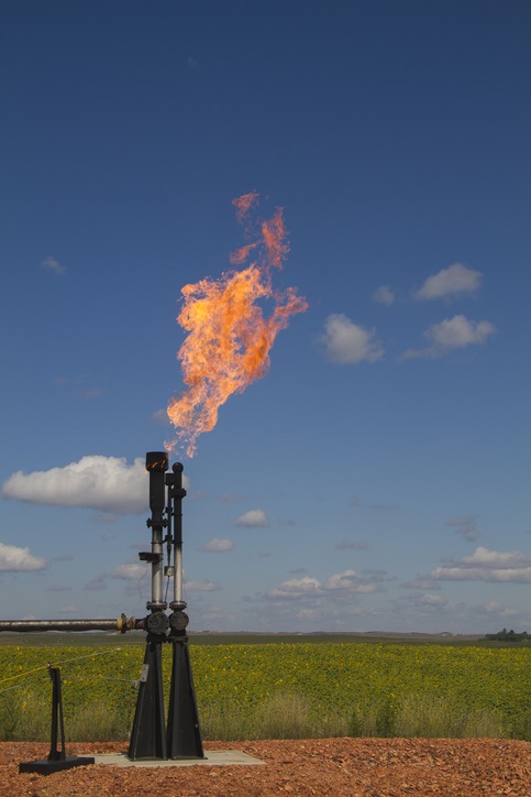 natural gas flaring